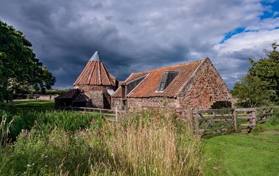 An old watermill near East Linton