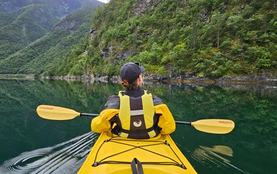 Kajaktour auf dem Sognefjord