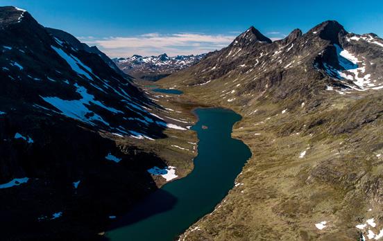 Aussicht auf Svartdalen