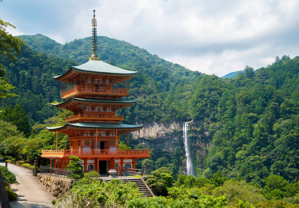 Nachi Taisha Schreinin Wakayama