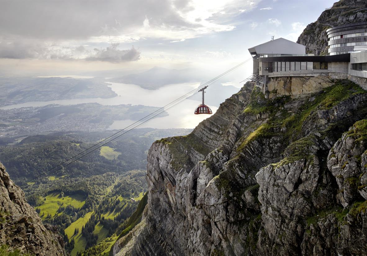Spend a magical night at Pilatus Kulm Hotel