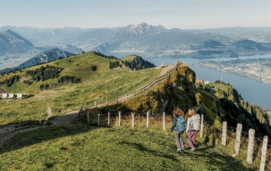 Hiking the mountains around Lucerne