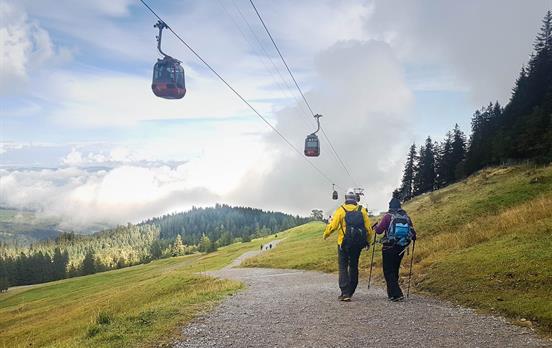 Take exciting cablecar boat and rail journeys