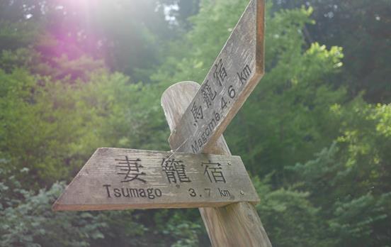 Wegweiser Nakasendo