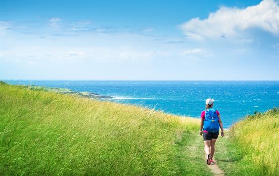 Pilgerin auf Camino del Norte