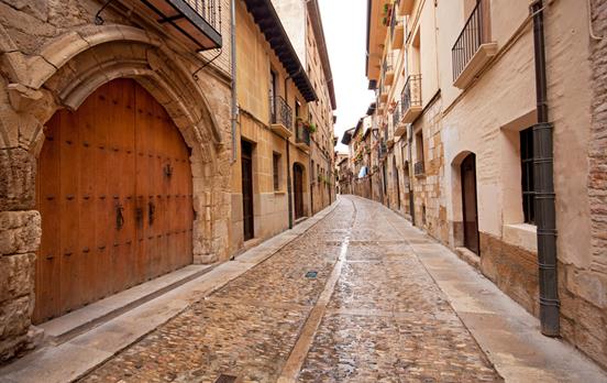 Altstadt in Spanien