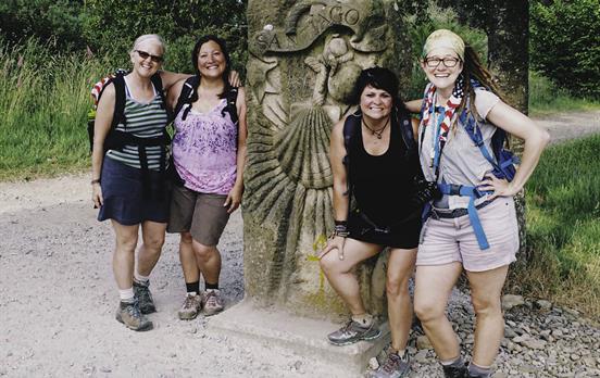 Camino Gruppenfoto