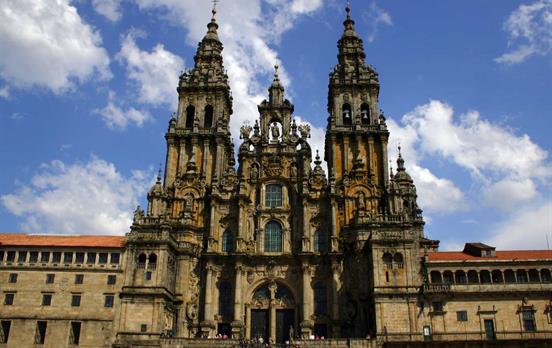 Die Kathedrale von Santiago