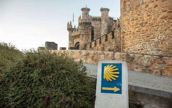 The Knights Templar Castle of Ponferrada