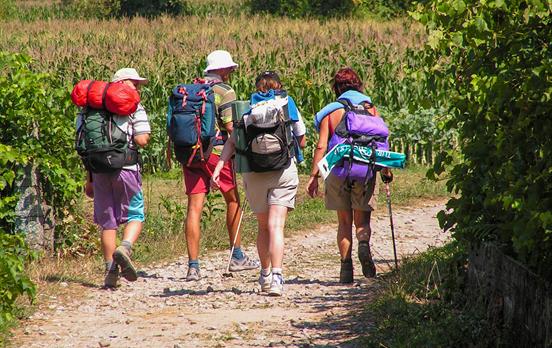 The infamous Camino camaraderie on trail