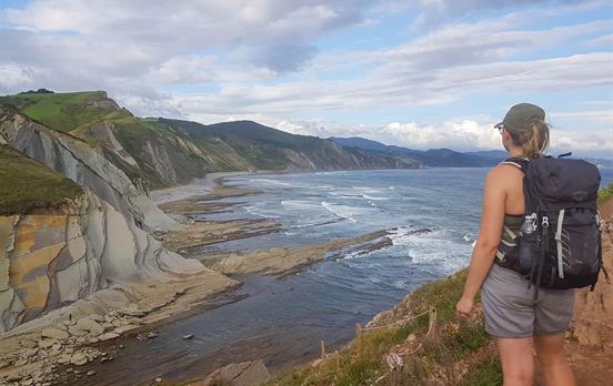 Sarah from Macs at the Basque Geopark