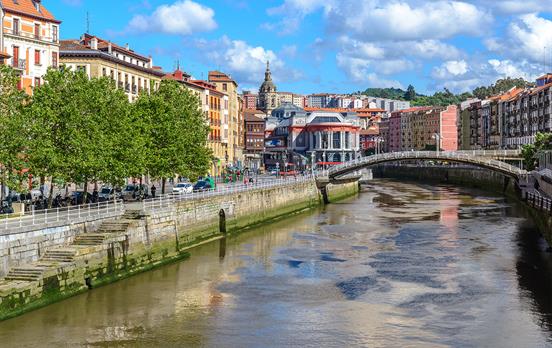 Old town of Bilbao