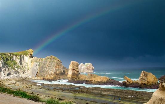 The moody Cantabrian coast