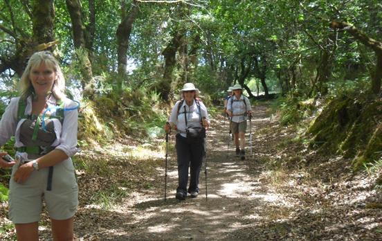 Hiking on the Camino Primitivo