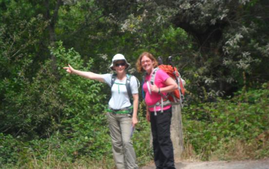 Hiking on the Camino Primitivo