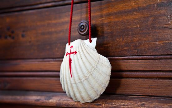 Make sure you adorn the famous scallop shell