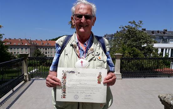 Full Camino in the bag...2 years on from a stroke!
