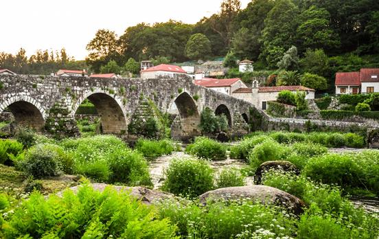 The pretty Galician village of Nejeira