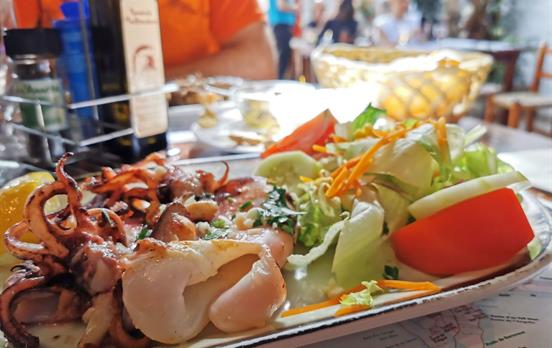 Lunch at Sant Carles de Peralta