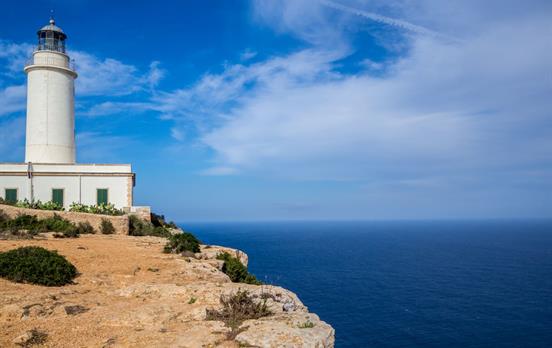 La Mola Lighthouse on Formentera