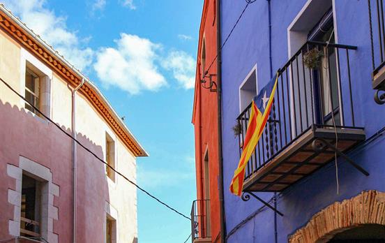 The Catalan flag will become familiar sight