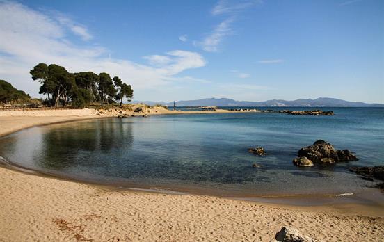 Discover isolated sandy coves