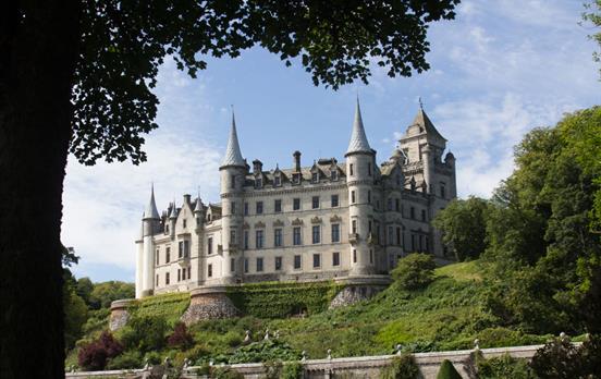 Dunrobin Castle, seat of Clan Sutherland