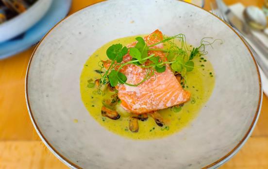 Delicious Scottish seafood