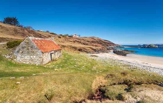 Talmine Bay on the north coast of Scotland