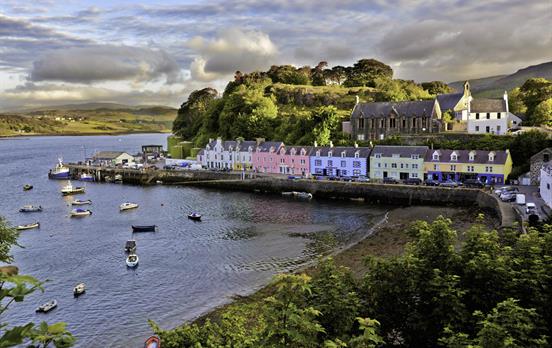 Portree Hafen