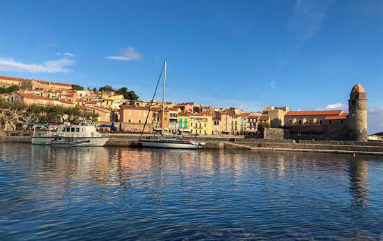 The fishing port of Collioure