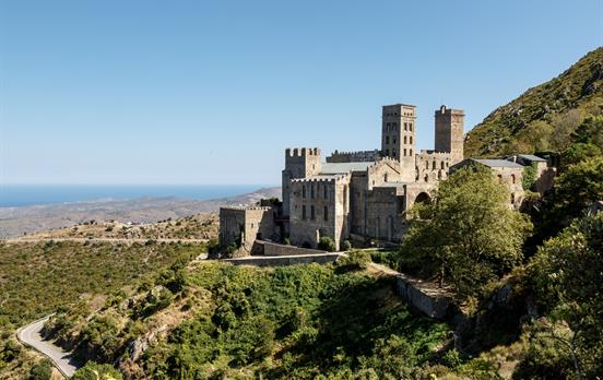 The dramatic Sant Pere de Rodes monastery