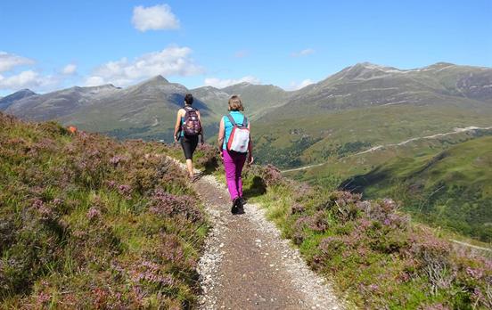 Walk sections of the West Highland Way