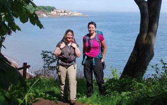 Macs walkers on the trail