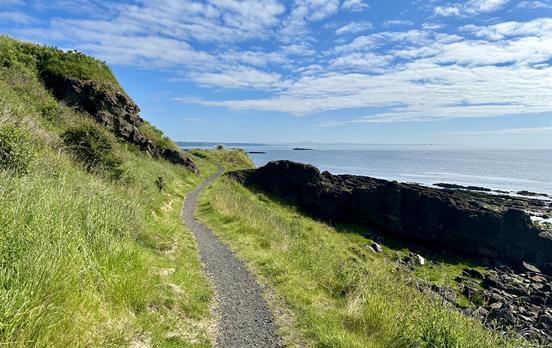 Path from Burntisland to Leven