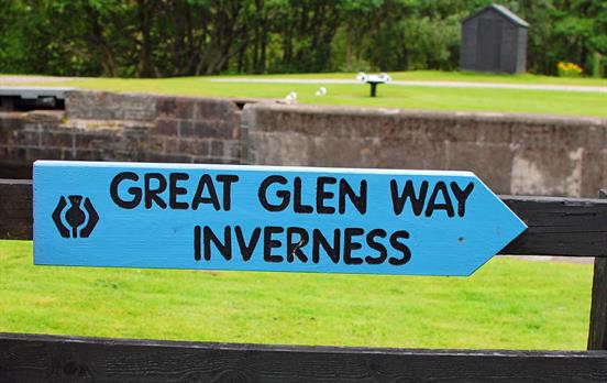 Great Glen Way waymarking!