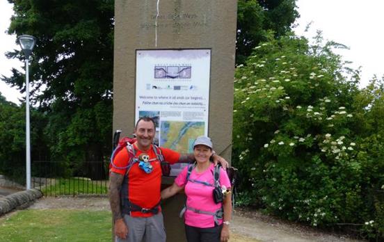 Endpunkt des Great Glen Way