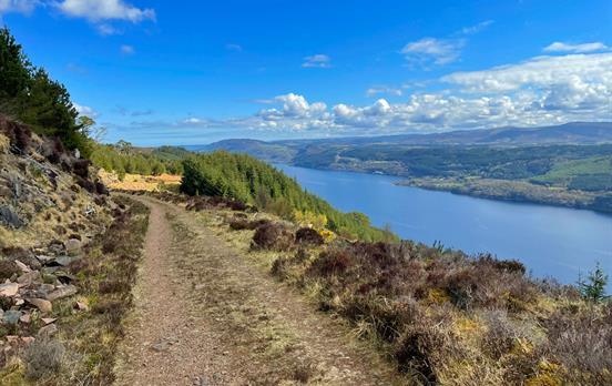 Hardly a cloud in the sky