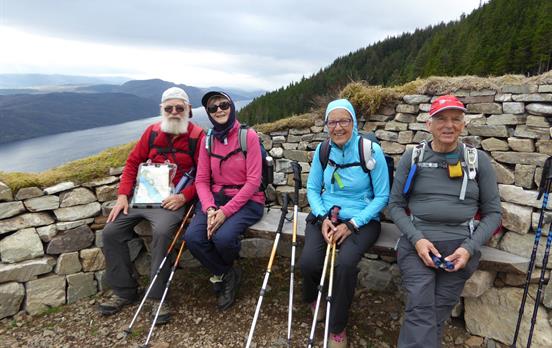 Viewpoint above Loch Ness