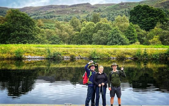 Entlang des Caledonian Canal