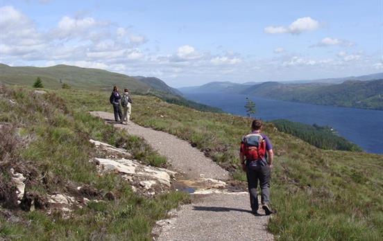 Views over Loch Ness