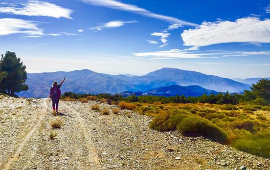 take in the vast deep blue skies