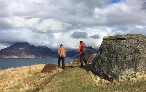 Stunning coastal walking on Skye