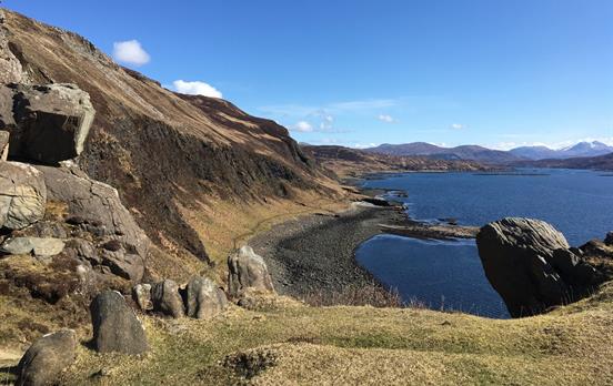 Torrin to Broadford clifftop path