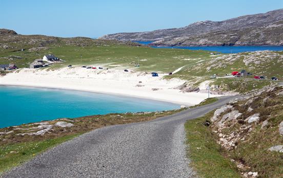 Seaside driving on Harris