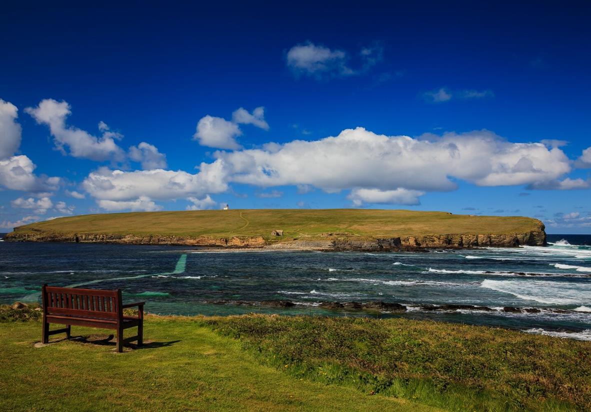 Looking out at Birsay Island