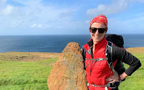 Our Product Director Fiona in Orkney!