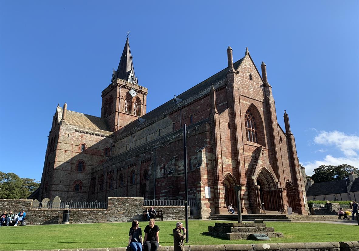 Saint Magnus Cathedral in Kirkwall