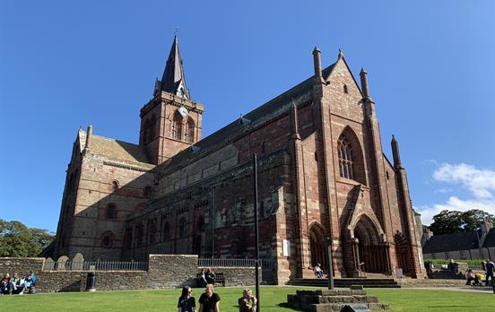 Saint Magnus Cathedral in Kirkwall
