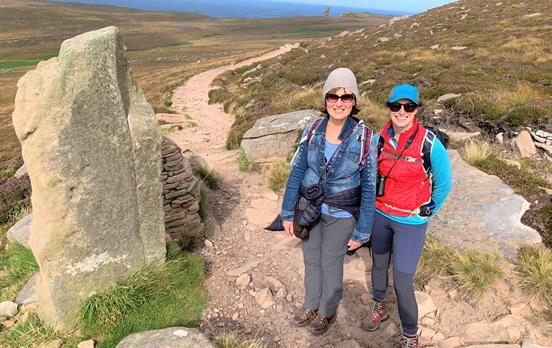 The path to the Old Man of Hoy